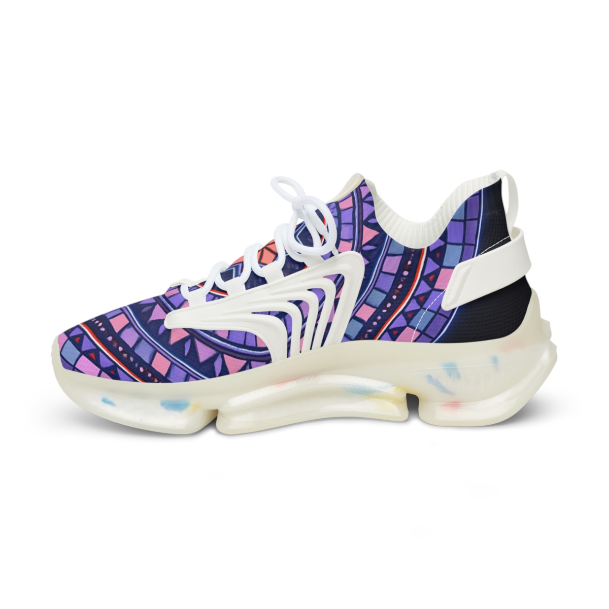 Prismatic Ringburst Cartography trendy fashion sneakers