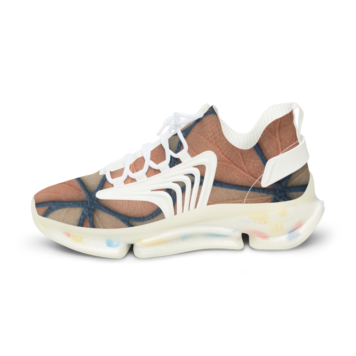 Petal Vein Lattice personalized athletic sneakers