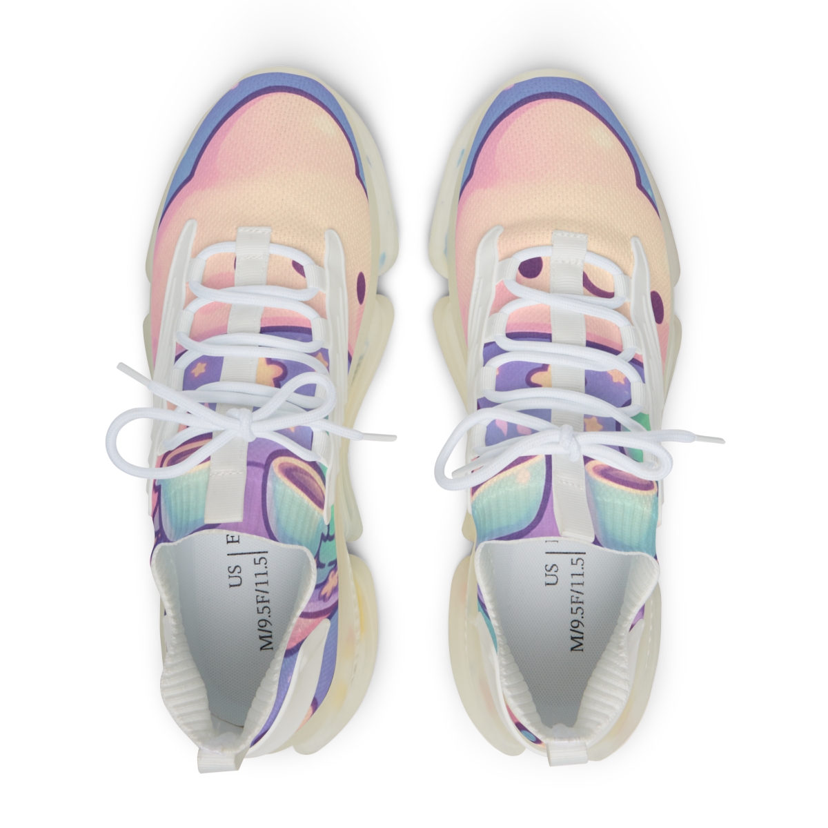 Cosmic Mochi Galaxy Cafe premium sport sneakers