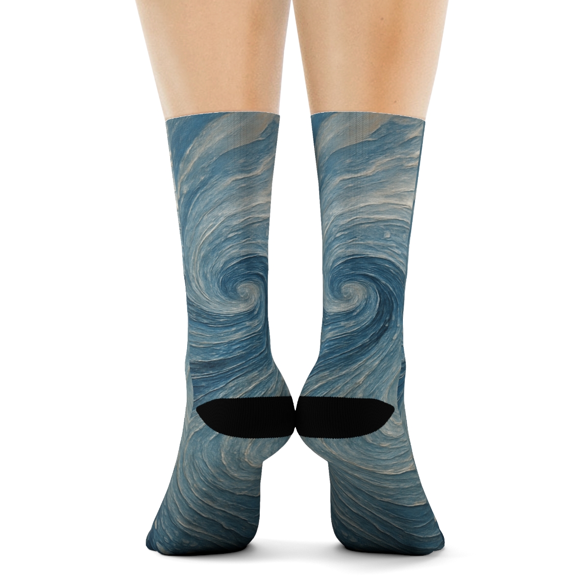 Ripple Array Riverbend trendy colorful socks