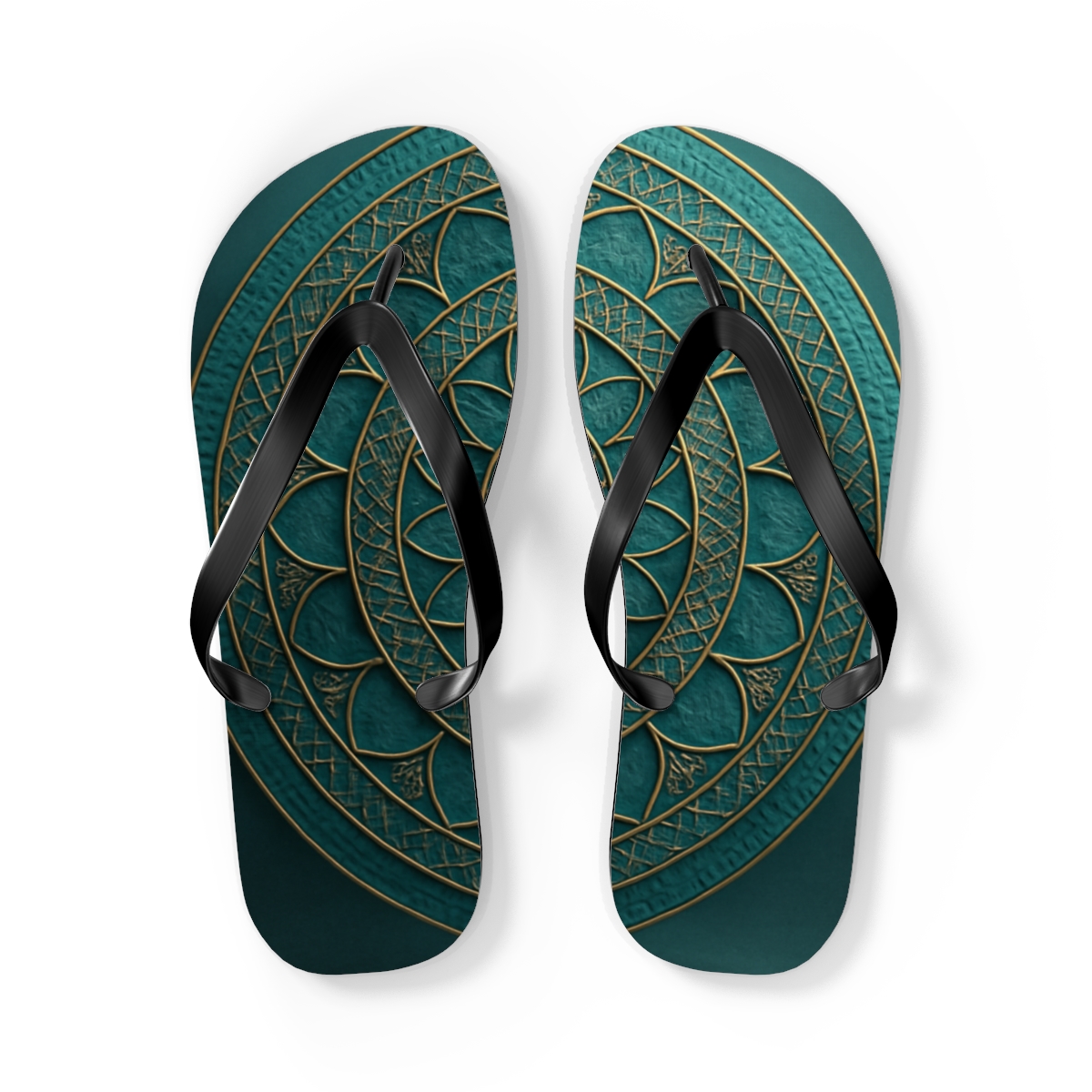 Celestial Bloom Breeze Flip Flops