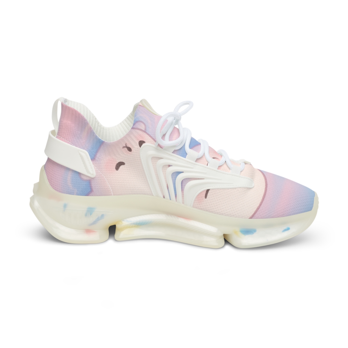 Cotton Candy Seal Puddle comfortable running sneakers