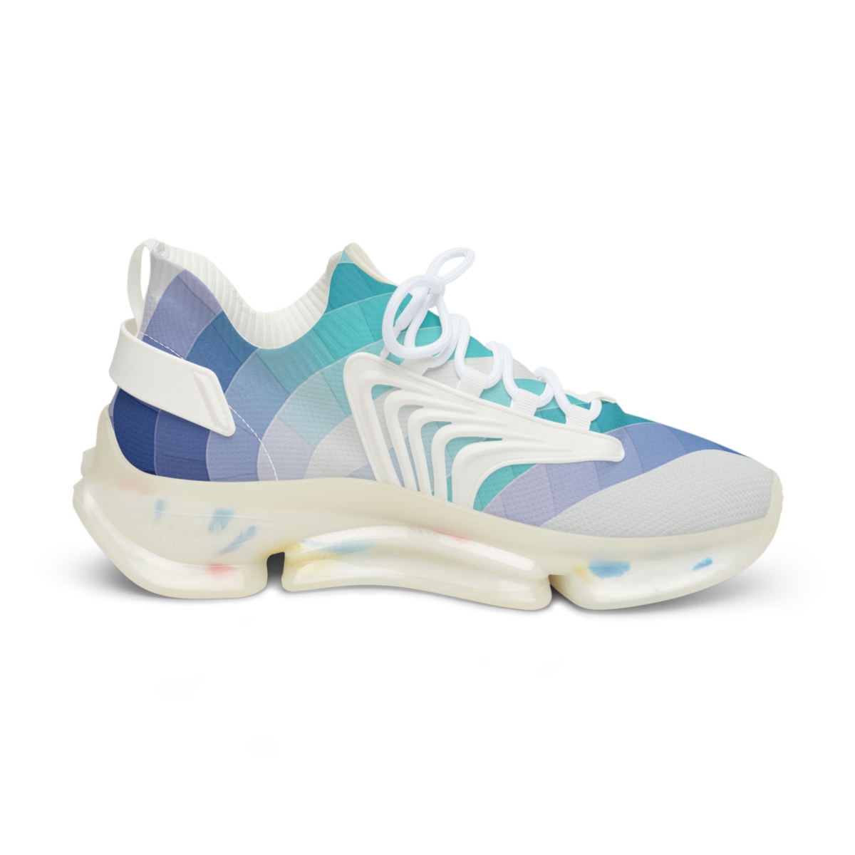 Segmented Arc Cascade personalized athletic sneakers