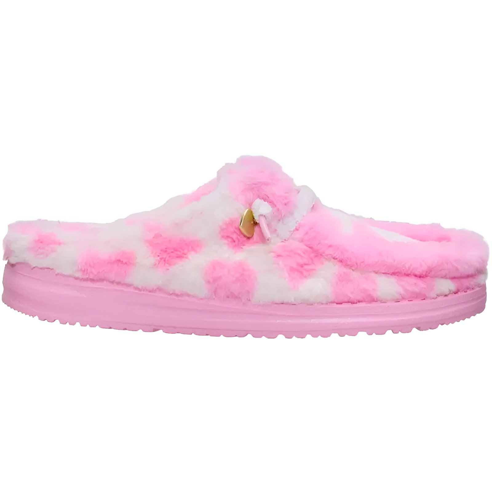 Comfortable Slip On Slipper With Cozy Sherpa Lining