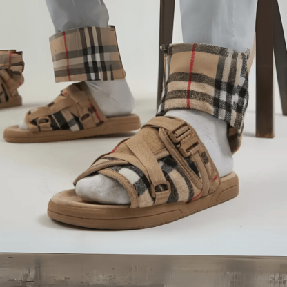 Casual Cloud Strapped Slides - Cloud Cushion Slides