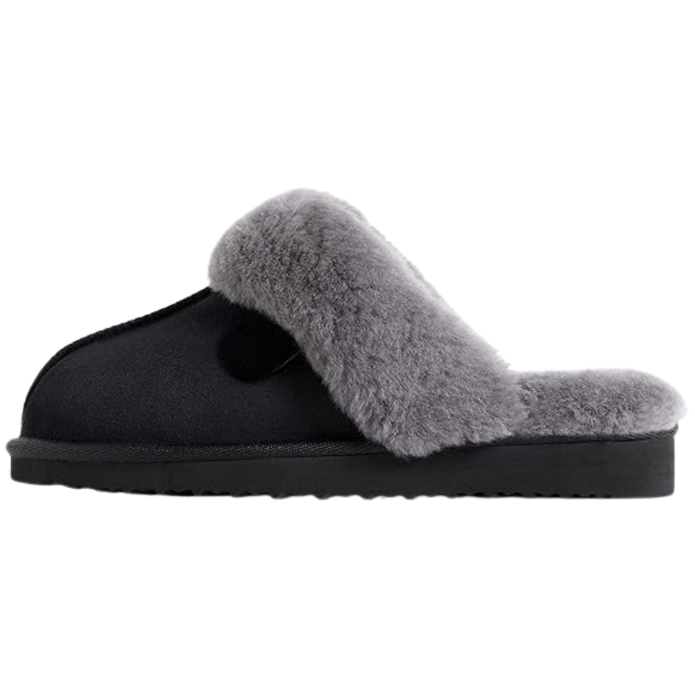Fireside Shearling Fur Scuff Slippers
