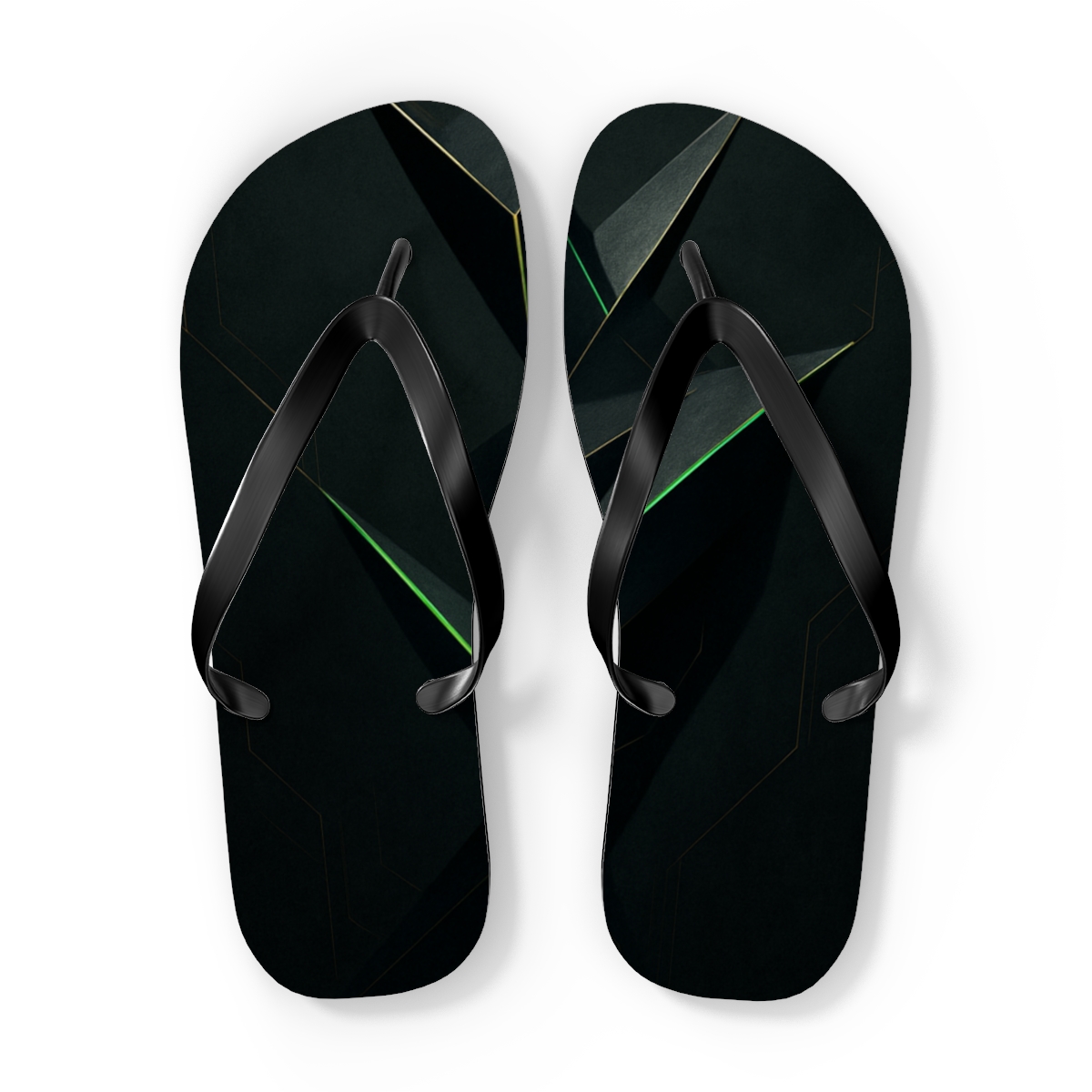 Mantis Prayer Circuit colorful rubber flip flops