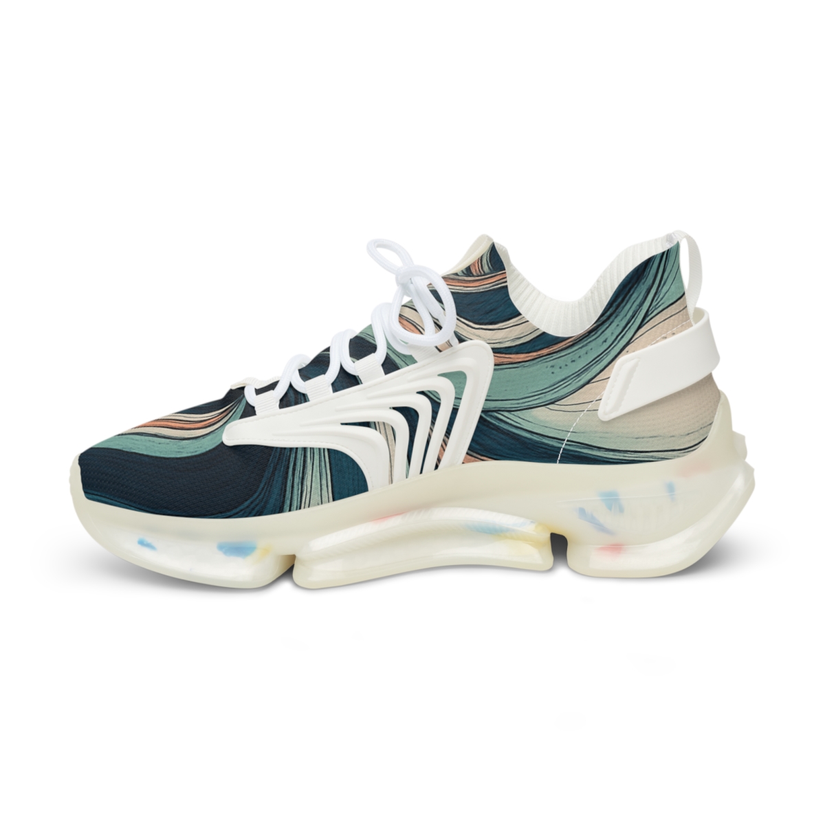 Eddy Vein Ripple Weave stylish casual sneakers