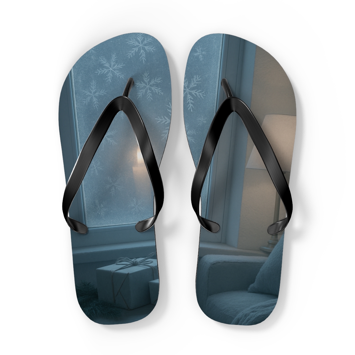 Frosted Serenity Flip Flops