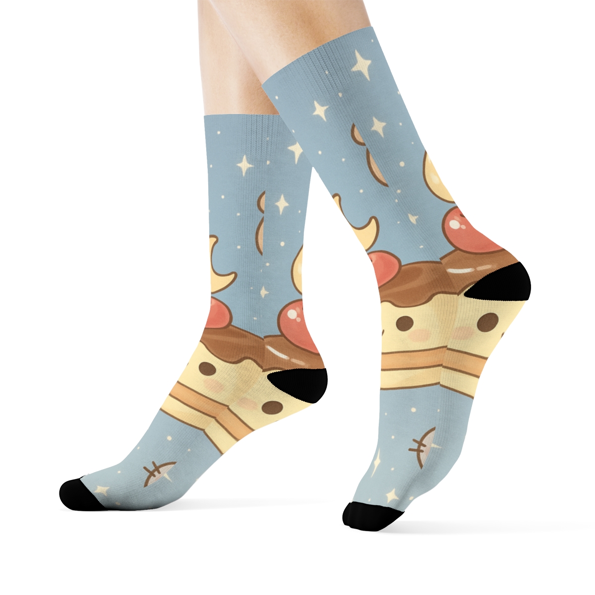 Moonlit Pudding Planet Parade sports performance socks