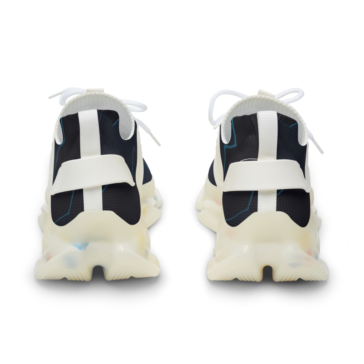 Moire Hex Drift Tapestry stylish casual sneakers