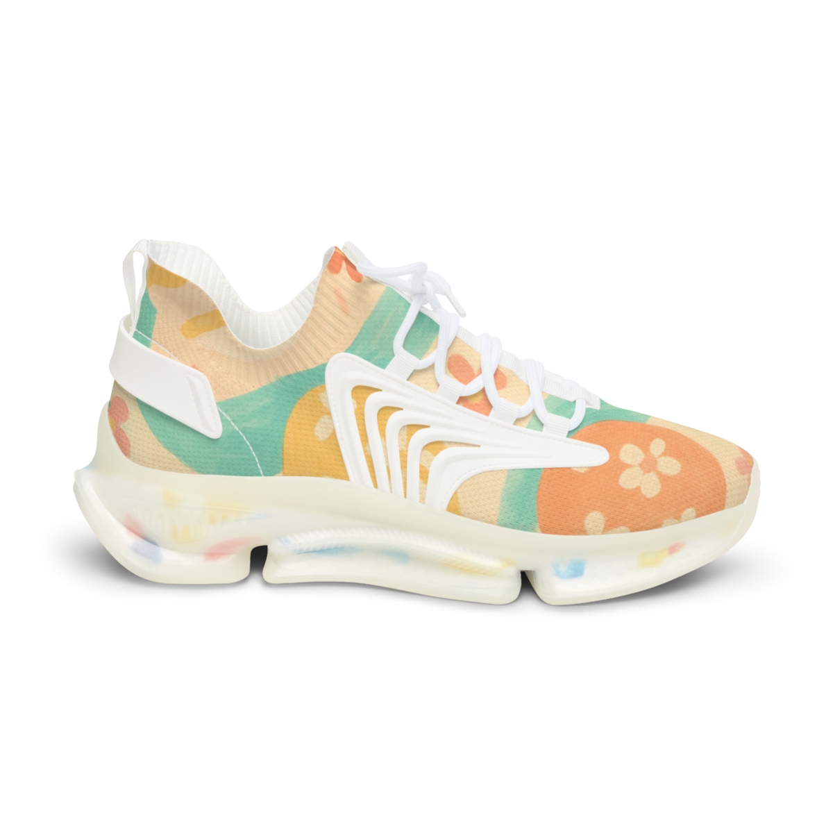 Spring Equinox Ribbon Egg Parade personalized athletic sneakers