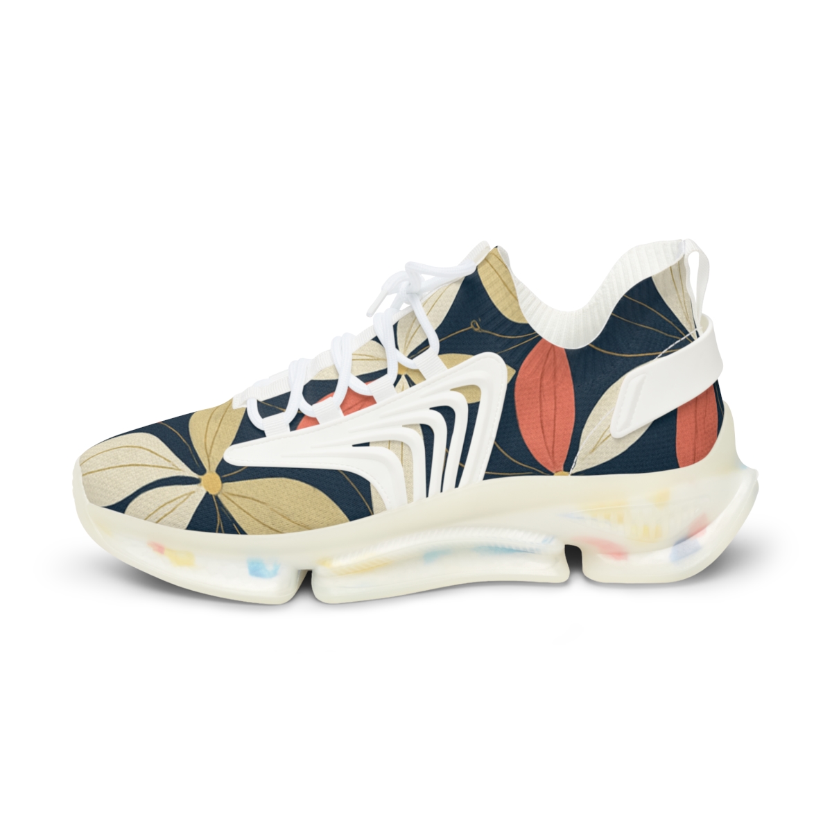 Orchid Loop Tessellation personalized athletic sneakers