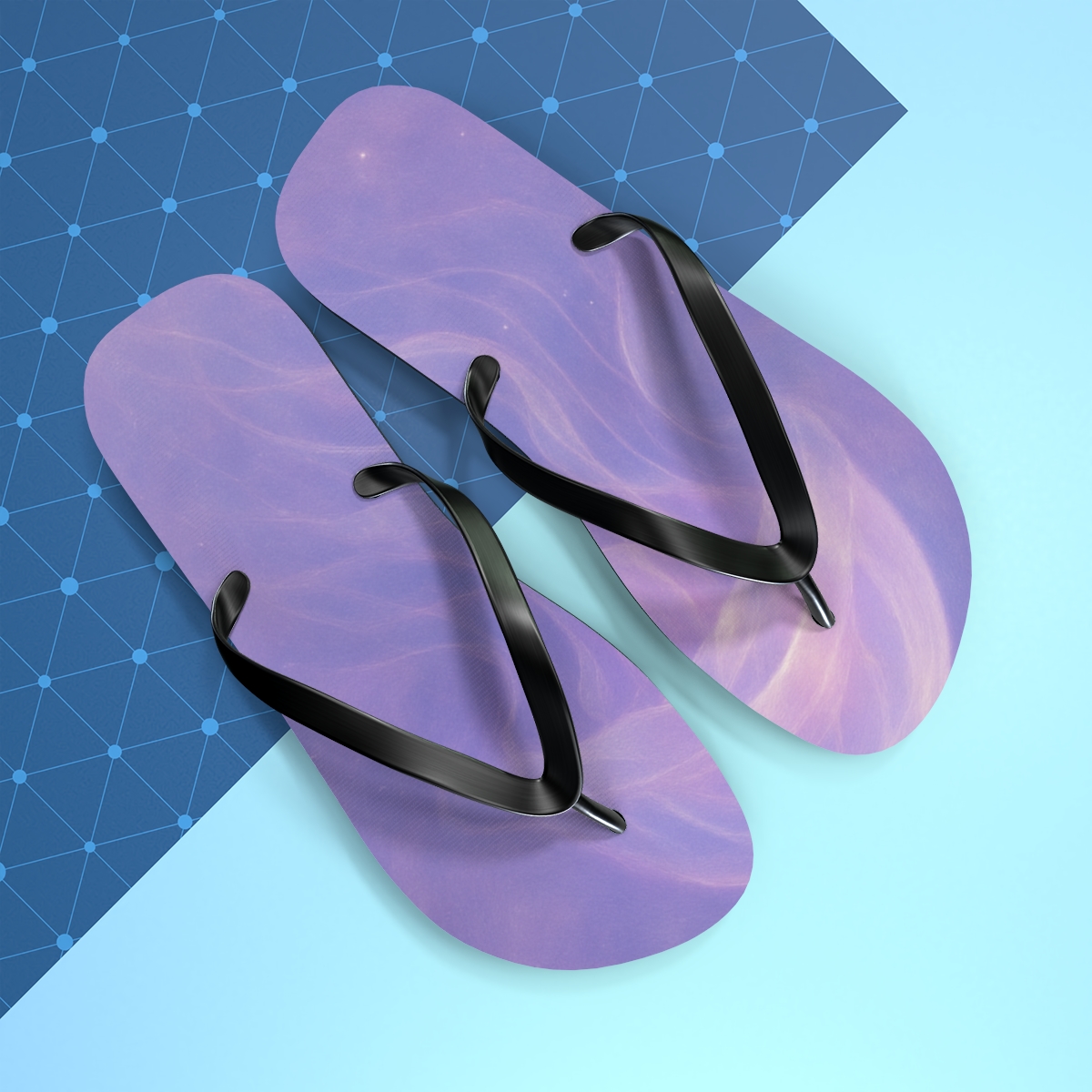 Jellyfish Pulse Veil trendy printed flip flops