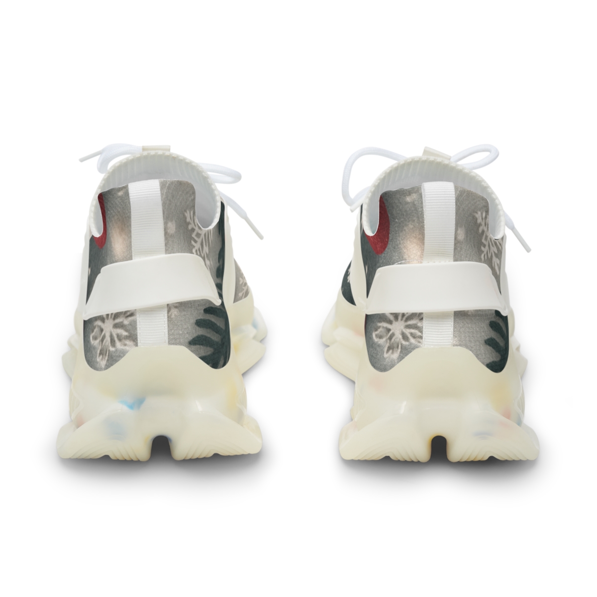 Frosted Evergreen Countdown Collage custom sneakers