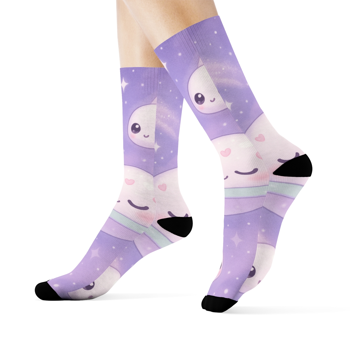 Starlight Mochi Meteor Parade personalized cozy socks