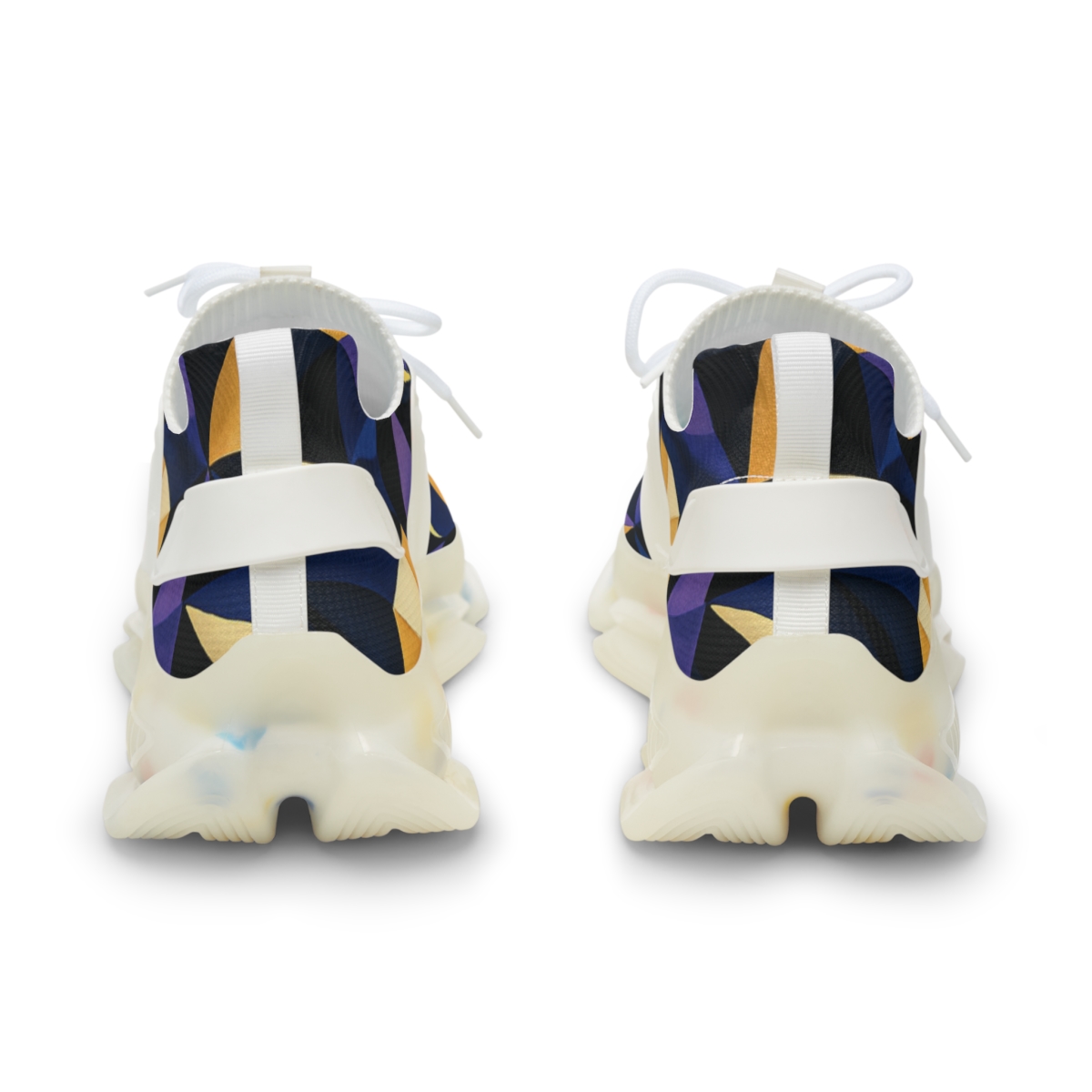 Hex Prism Drift Tessellation personalized athletic sneakers