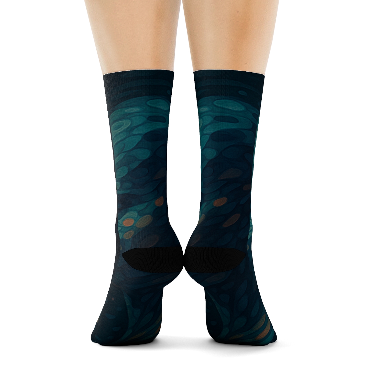 Chromatophore Mirage Of The Cuttlefish trendy colorful socks