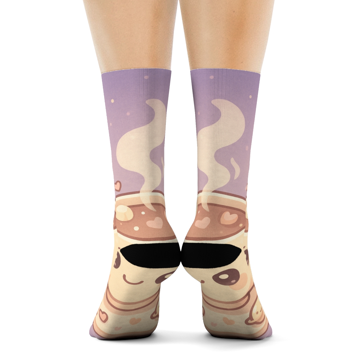 Comet Cocoa Cuddles unique printed sockscustom socks