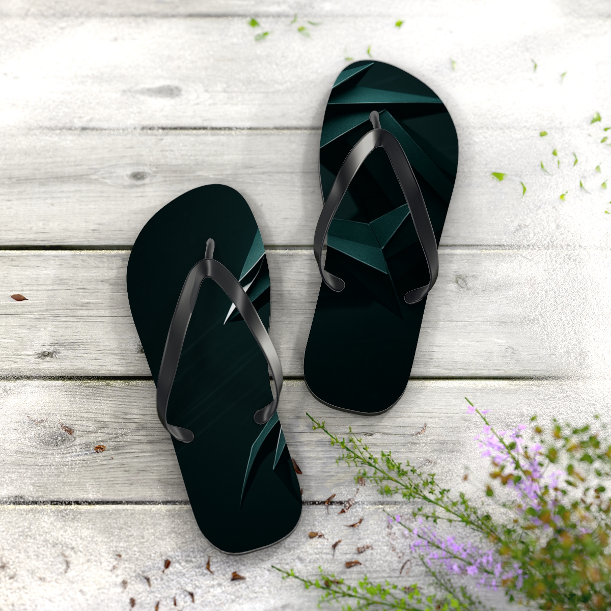 Mantis Fold Kinetics colorful rubber flip flops
