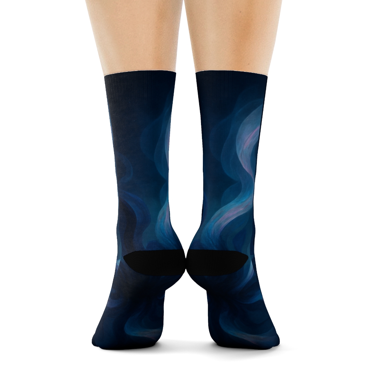 Octopus Ink Aurora Veil designer logo socks