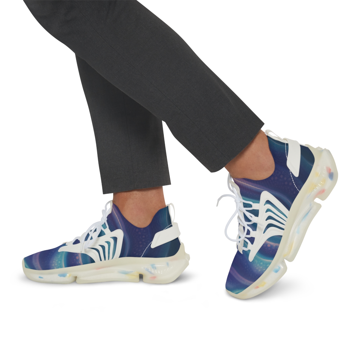 Cuttlefish Chromatic Veil Pulse unique printed sneakers