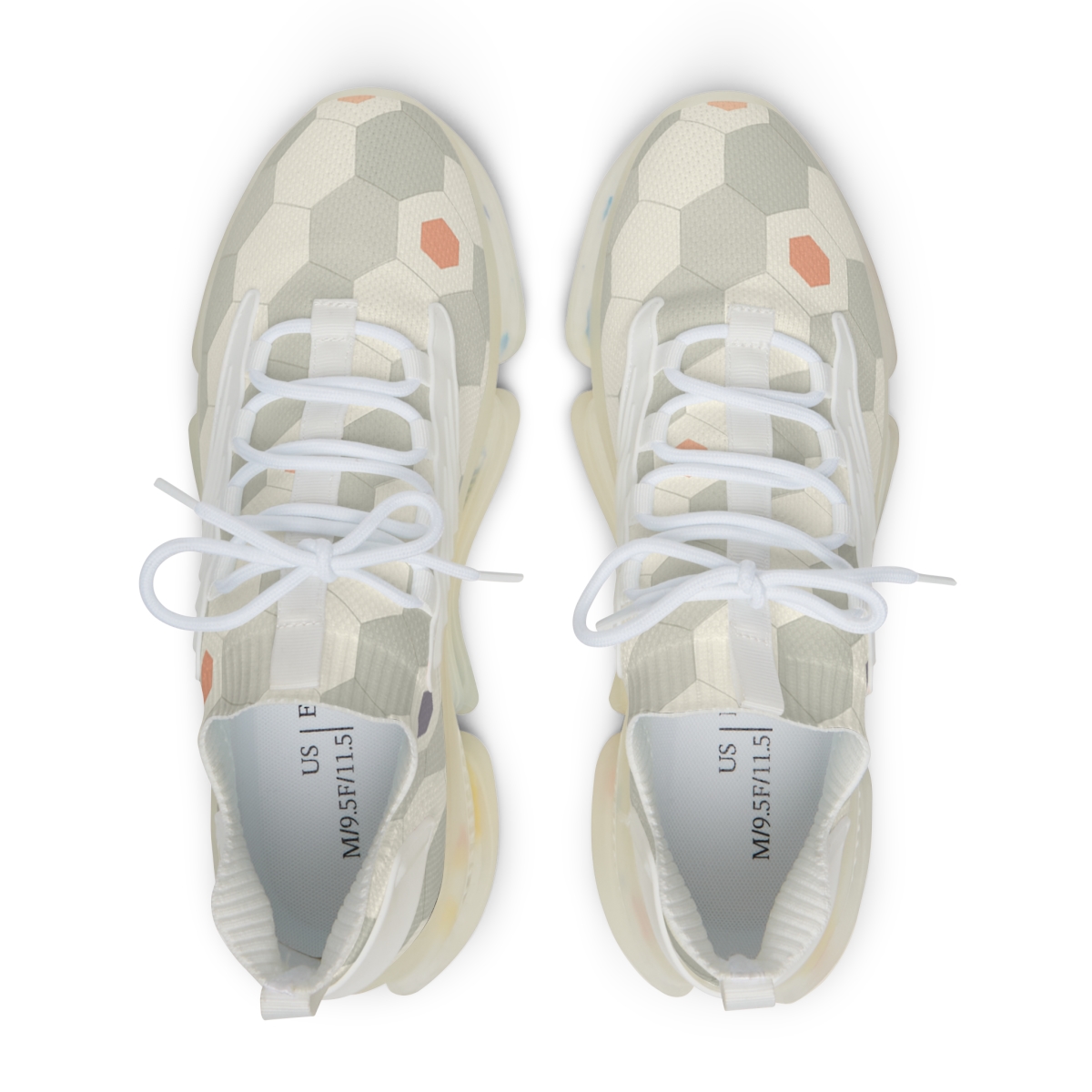 Hex Pulse Microtile Gradient stylish casual sneakers