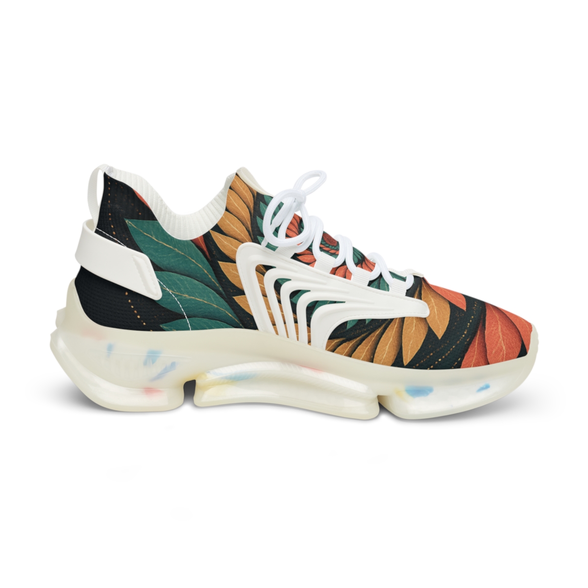 Lotus Pulse Spiral unique printed sneakers