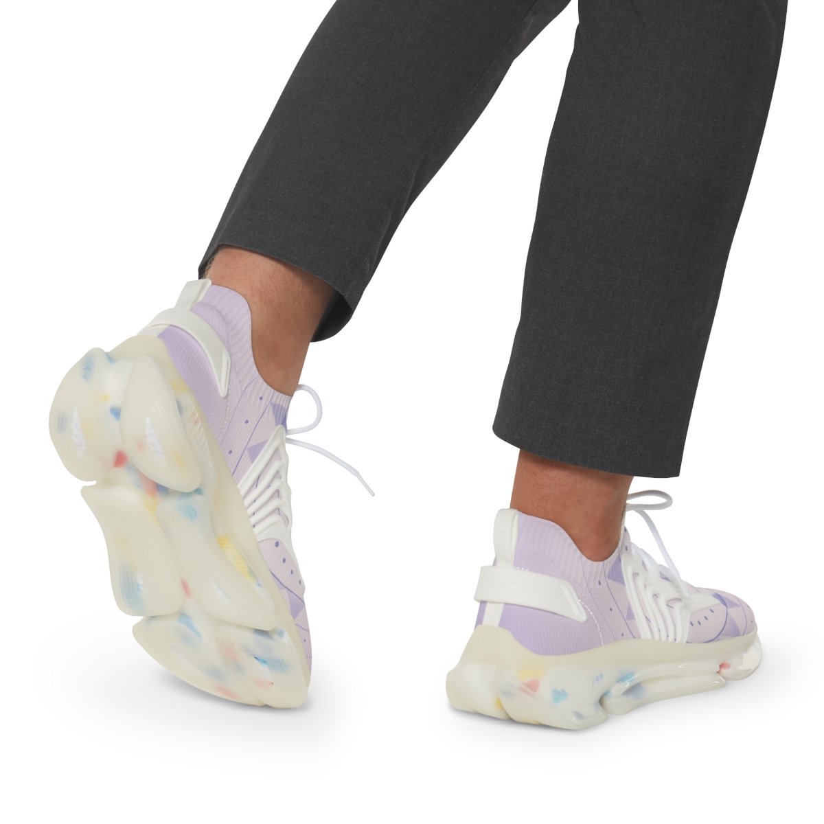 Prismatic Drift Ring Mandala premium sport sneakers