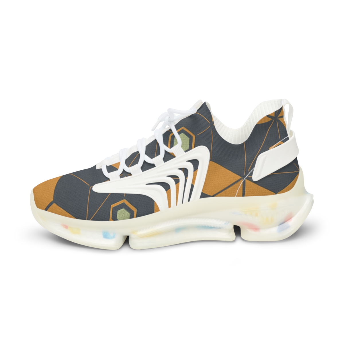 Hex Net Mosaic trendy fashion sneakers