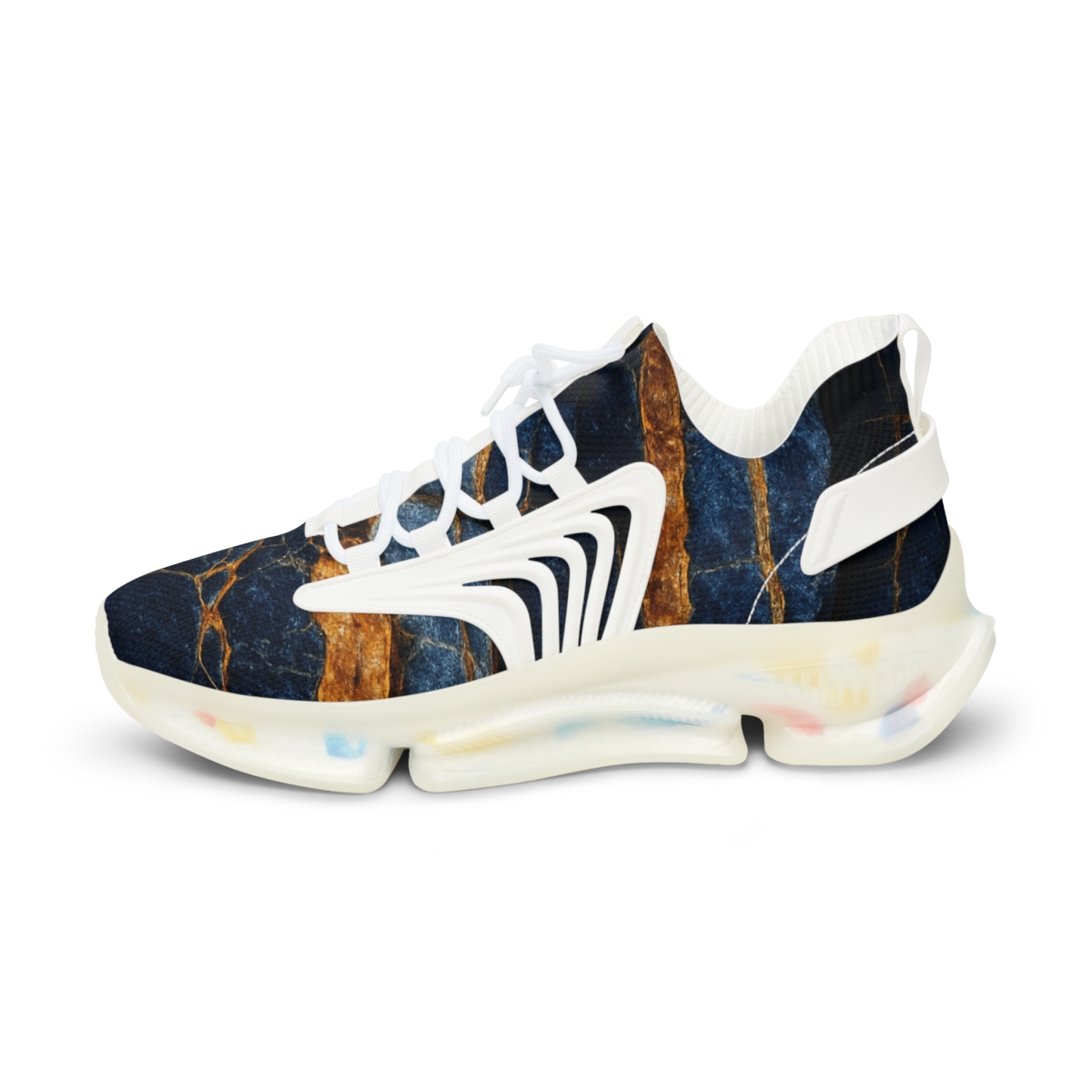 Prismatic Strata Vein Lattice designer branded sneakers