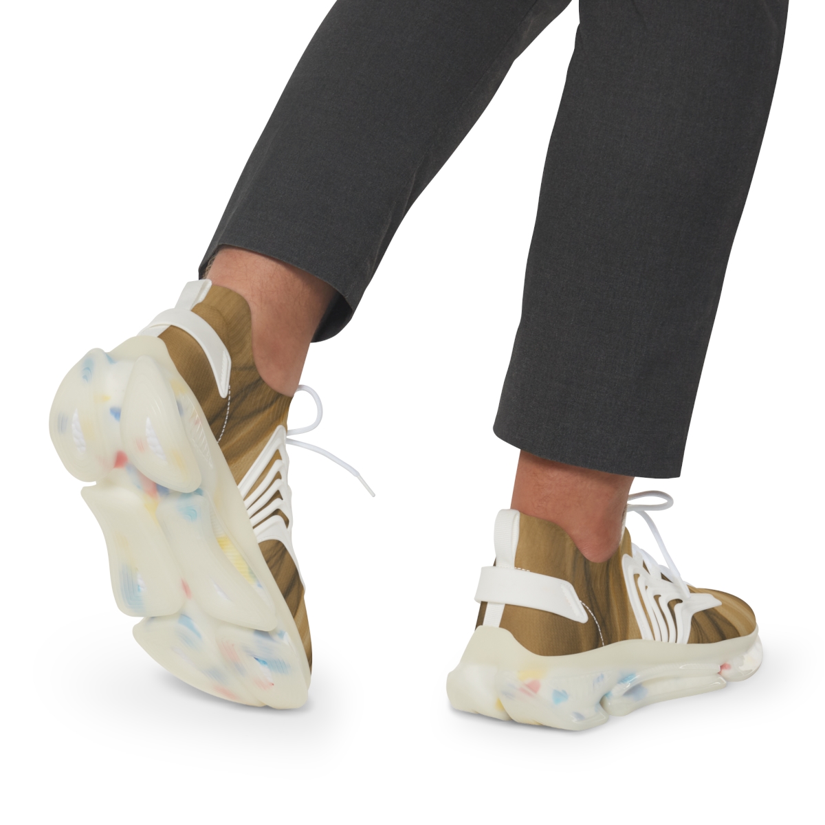 Wind Carved Arc Vein Weave stylish casual sneakers