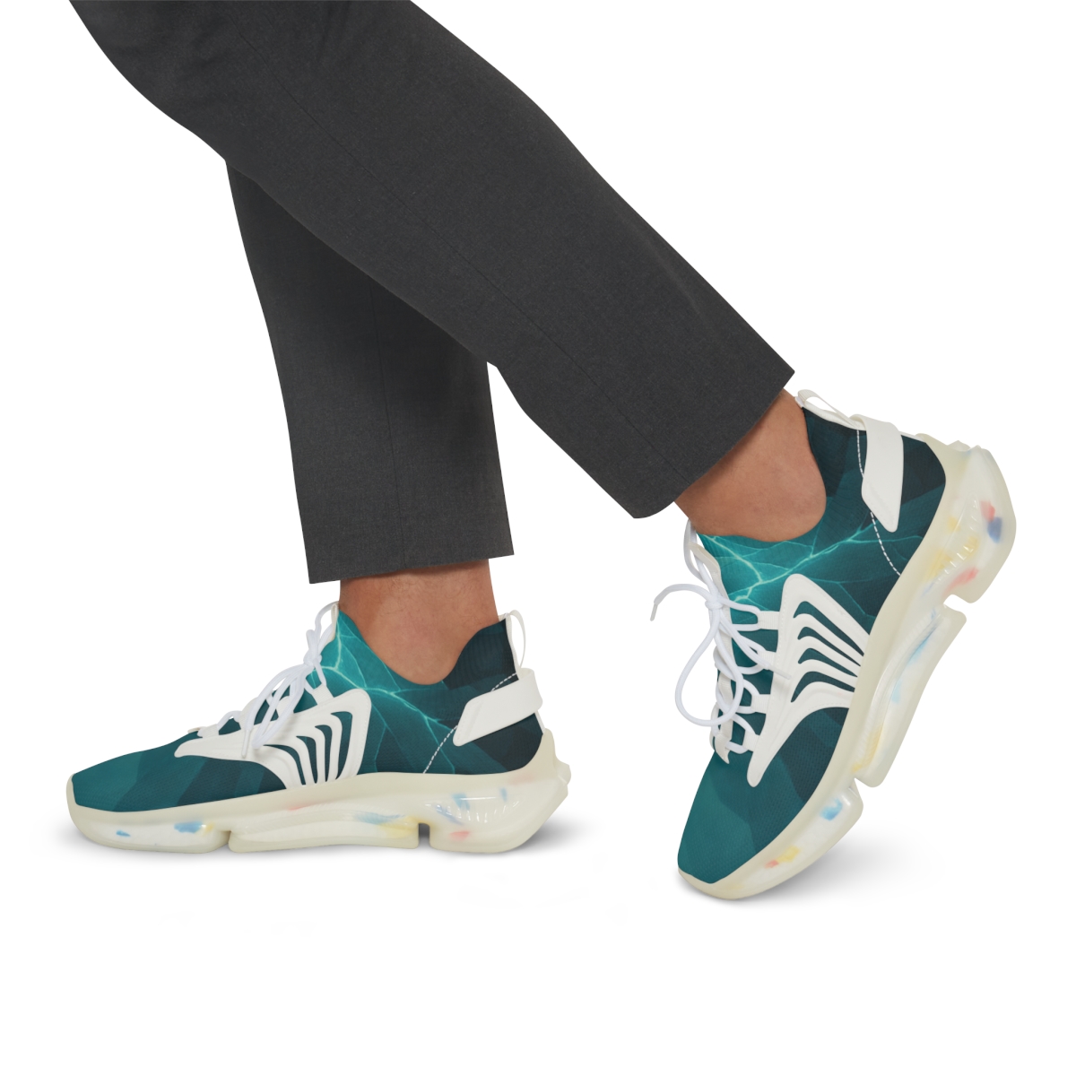 Prism Vein Tapestry unique printed sneakers