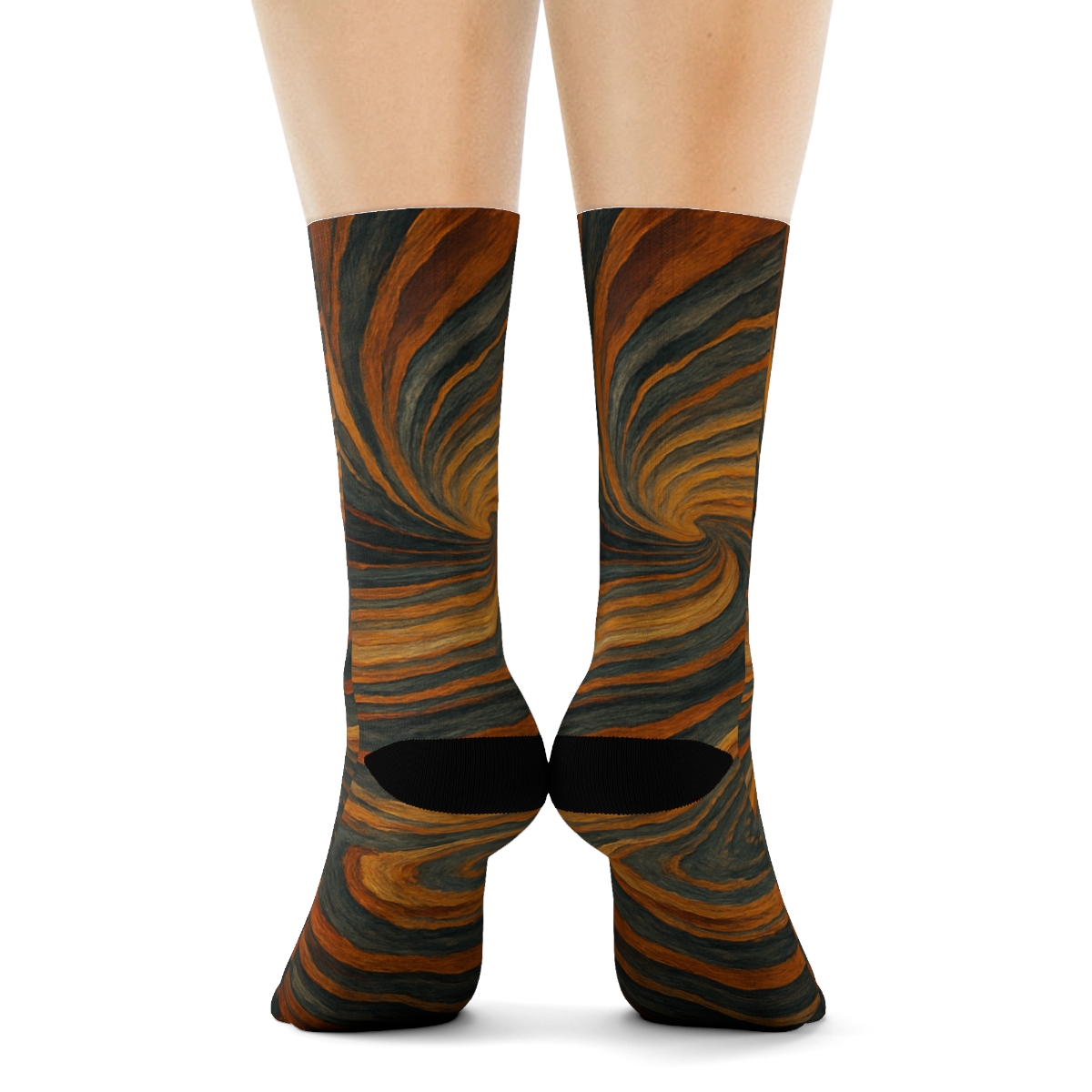 Strata Echo Ribbon personalized cozy socks