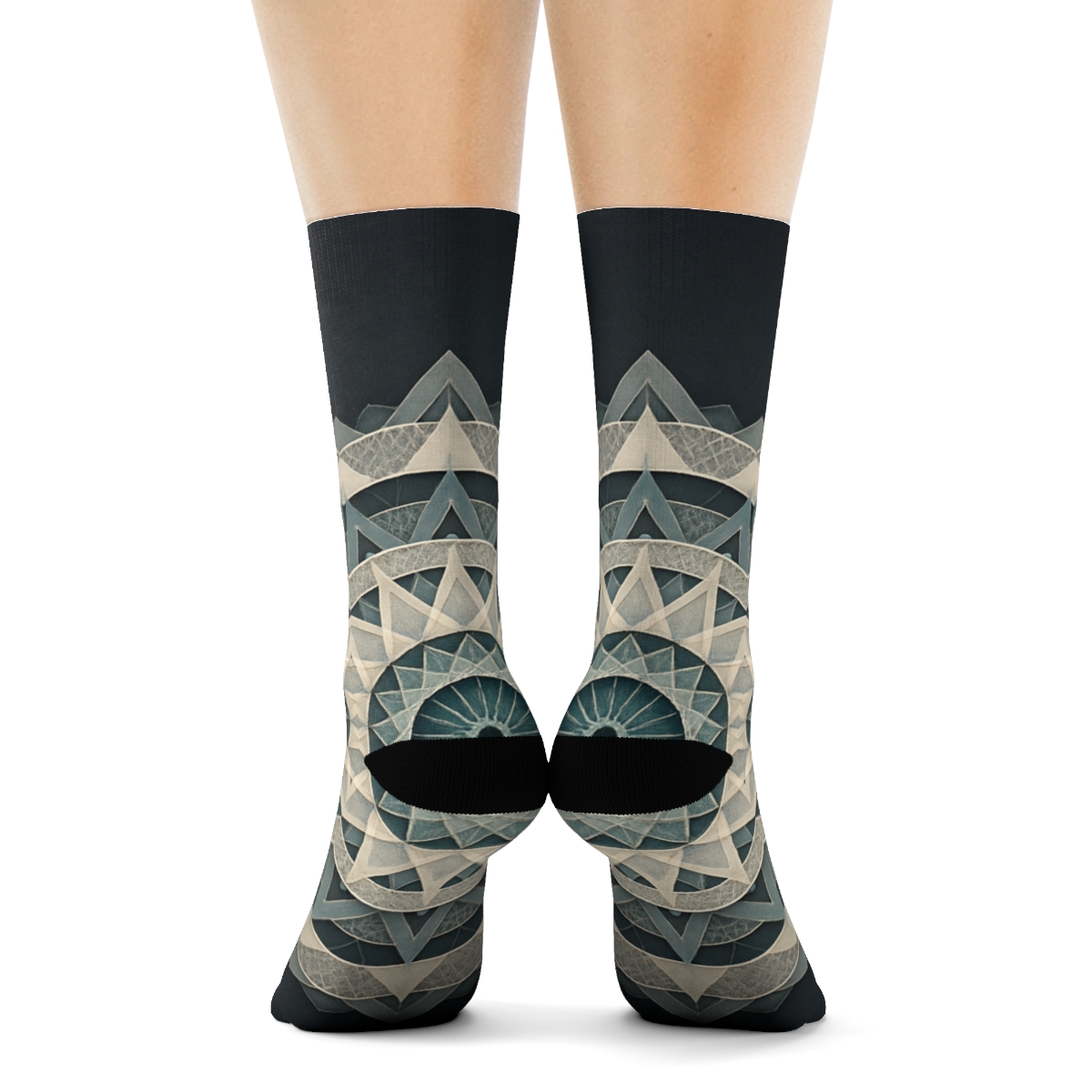 Quartz Lattice Starwheel stylish patterned socks