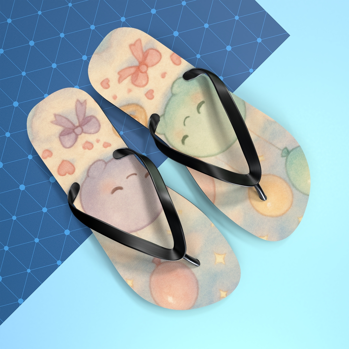 Cloudside Daydreams Flip Flops
