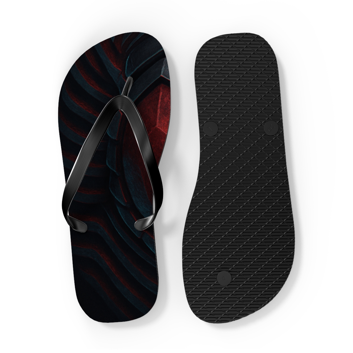 Velvet Ant Resonance custom flip flops