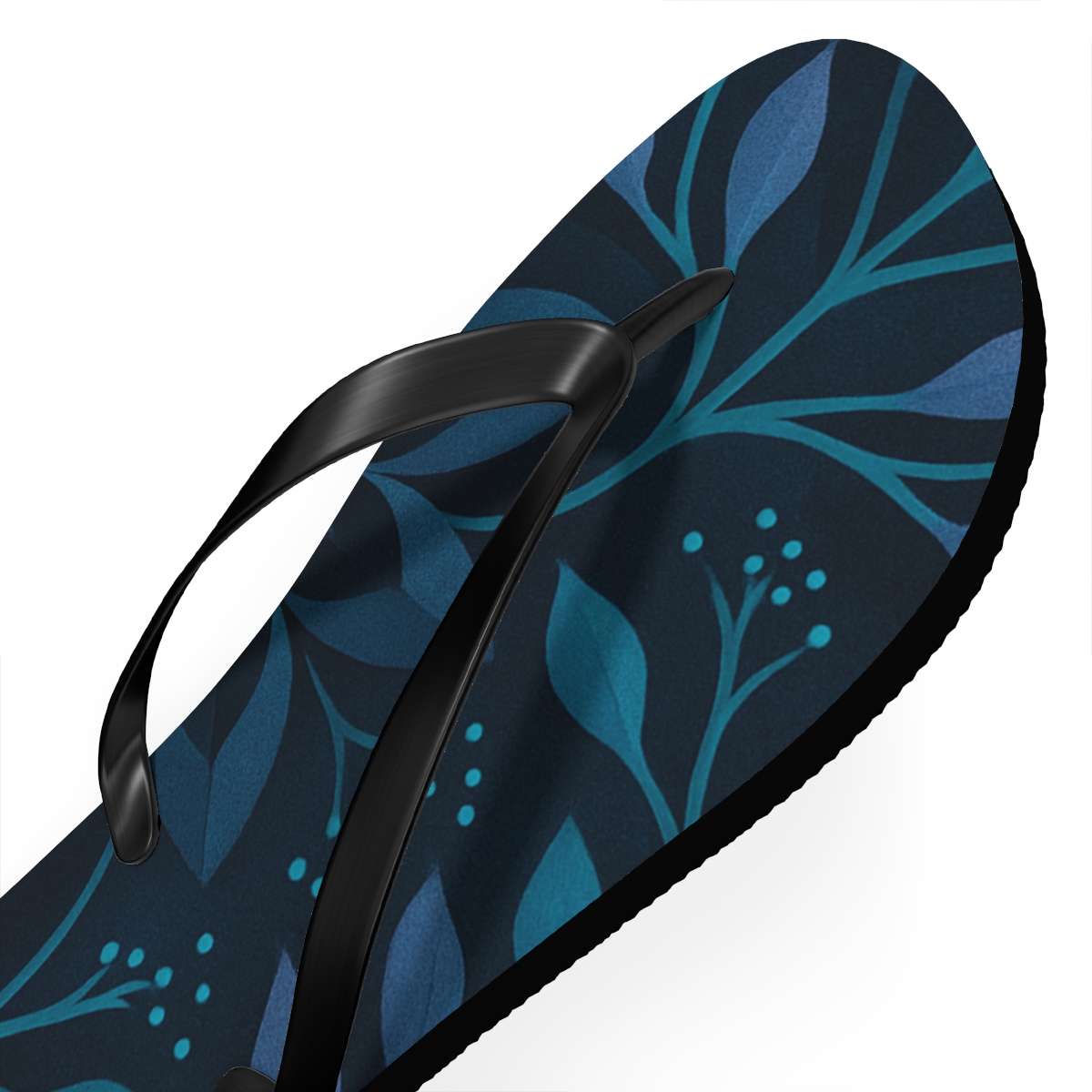 Quasar Petal Lattice Drift colorful rubber flip flops