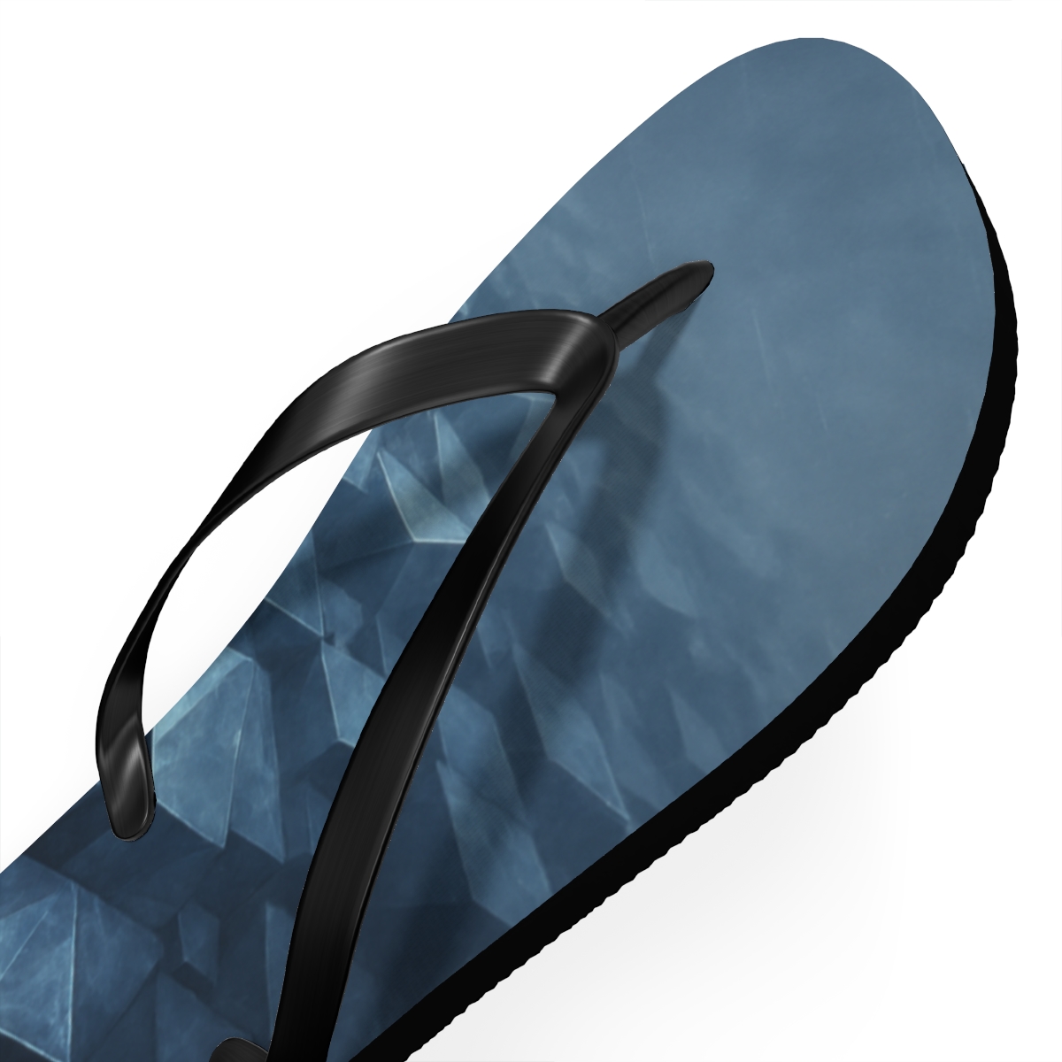 Mineral Facet Prism Drift personalized beach flip flops