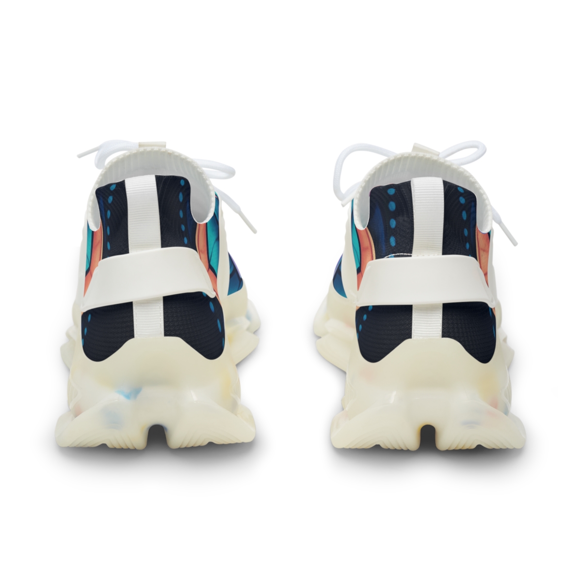 Aurora Prism Rosette unique printed sneakers