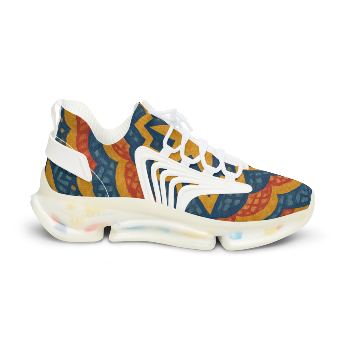 Fractal Starburst Medallion designer branded sneakers
