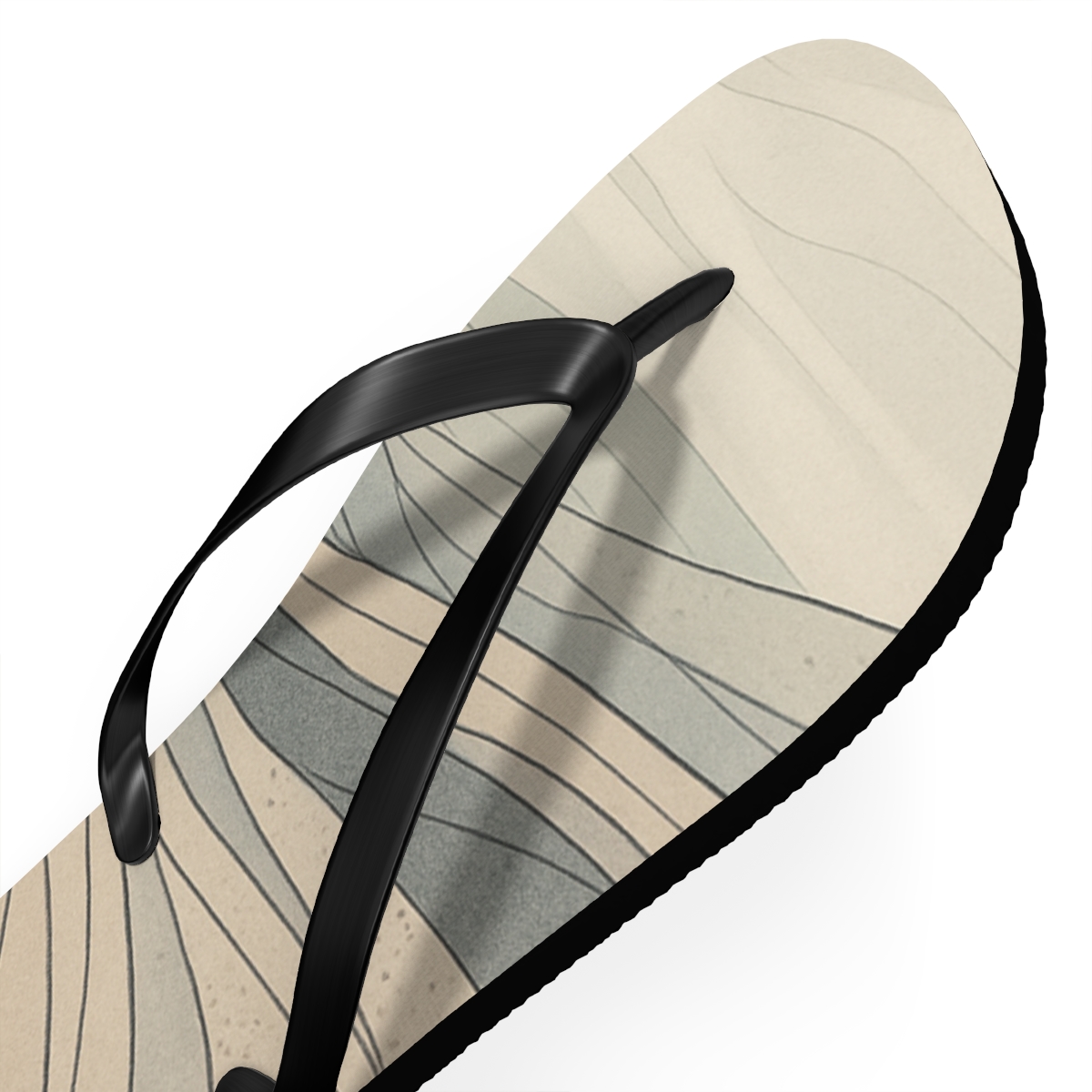 Wind Arc Wavefront Loom designer logo flip flops