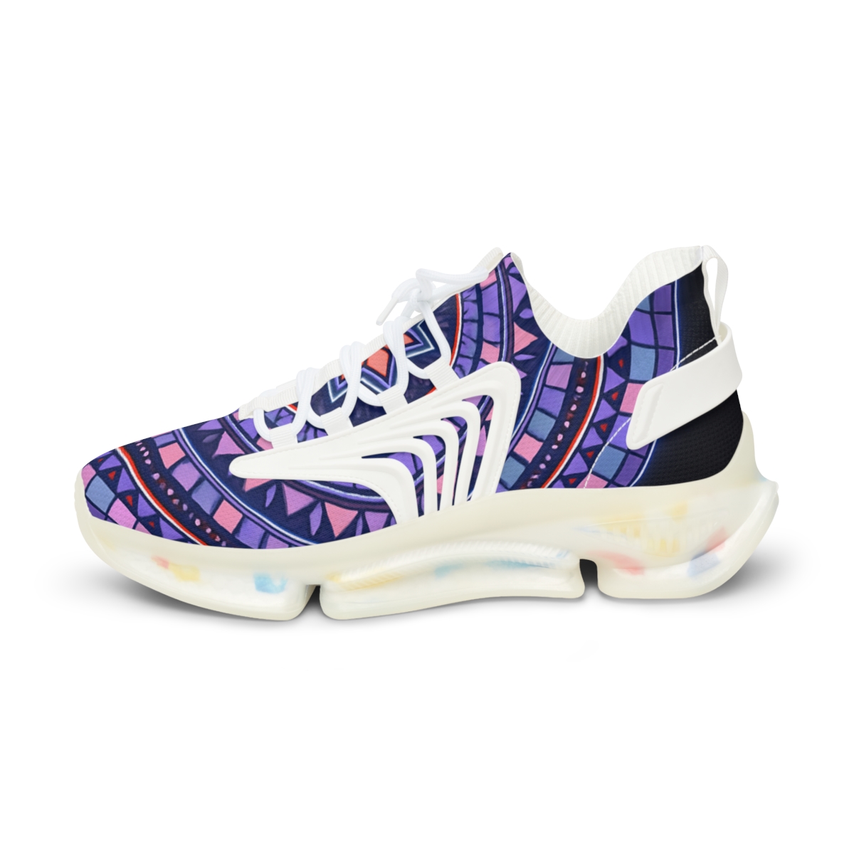Prismatic Ringburst Cartography trendy fashion sneakers