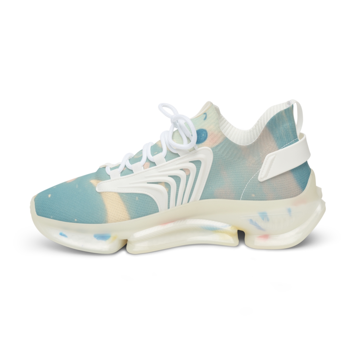 Moonlit Bubble Whale Dream trendy fashion sneakers