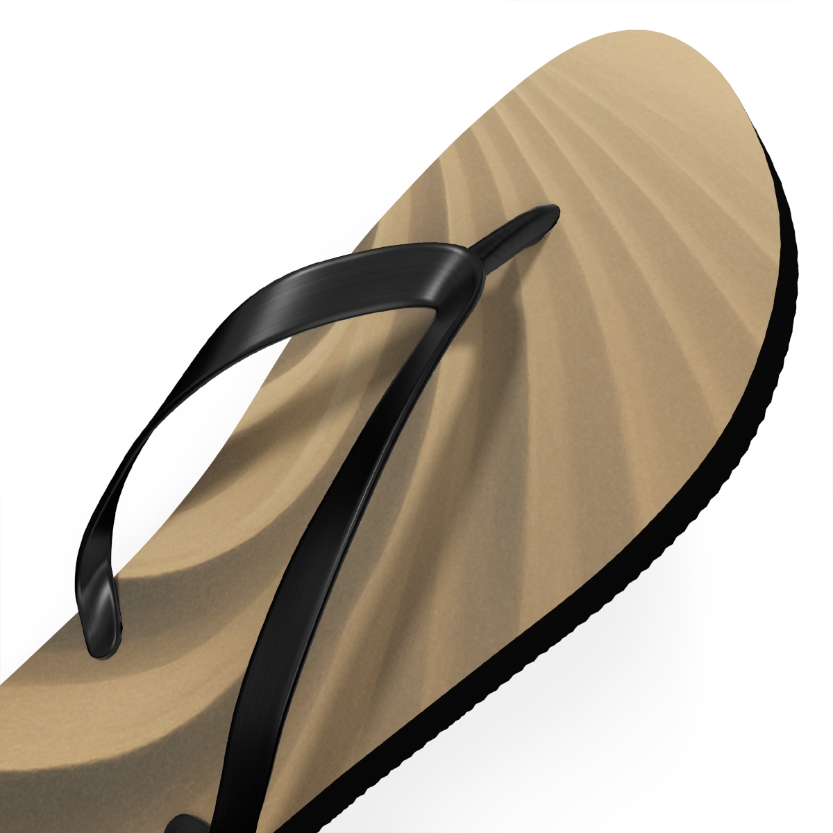 Wind Sculpted Ripple Arcfield designer logo flip flops