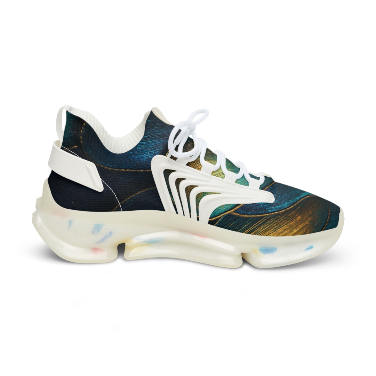 Iridescent Beetle Mosaic premium sport sneakers