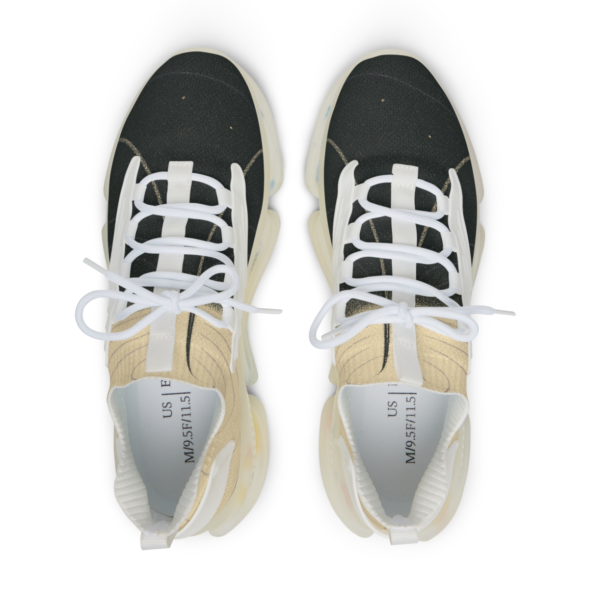 Antenna Reverie Of The Moth unique printed sneakers