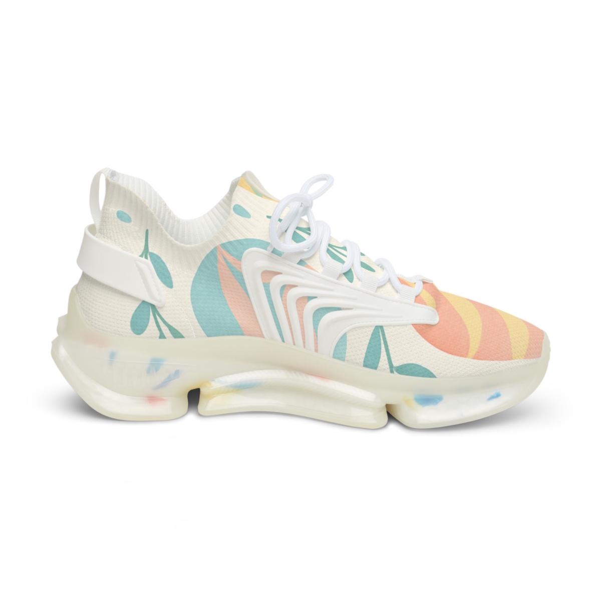 Spring Ribbon Egg Orbit custom sneakers