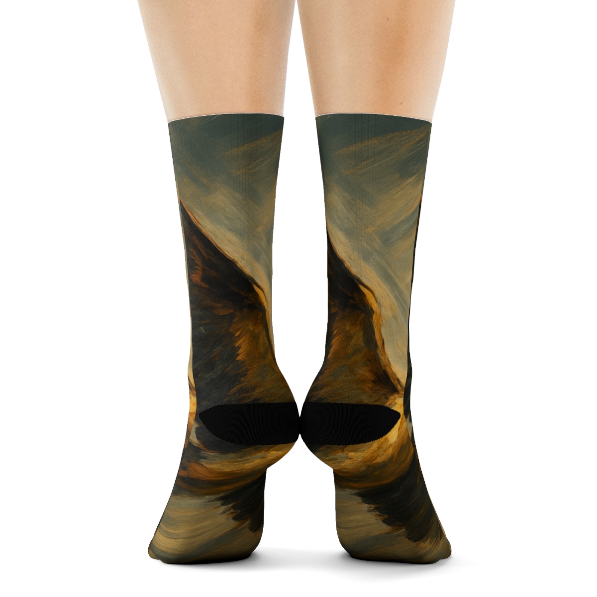 Hawk Wing Momentum unique printed sockscustom socks