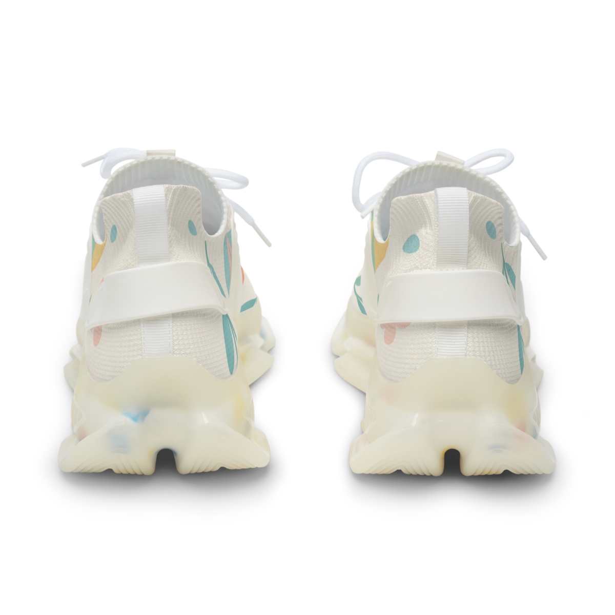 Spring Ribbon Egg Orbit custom sneakers
